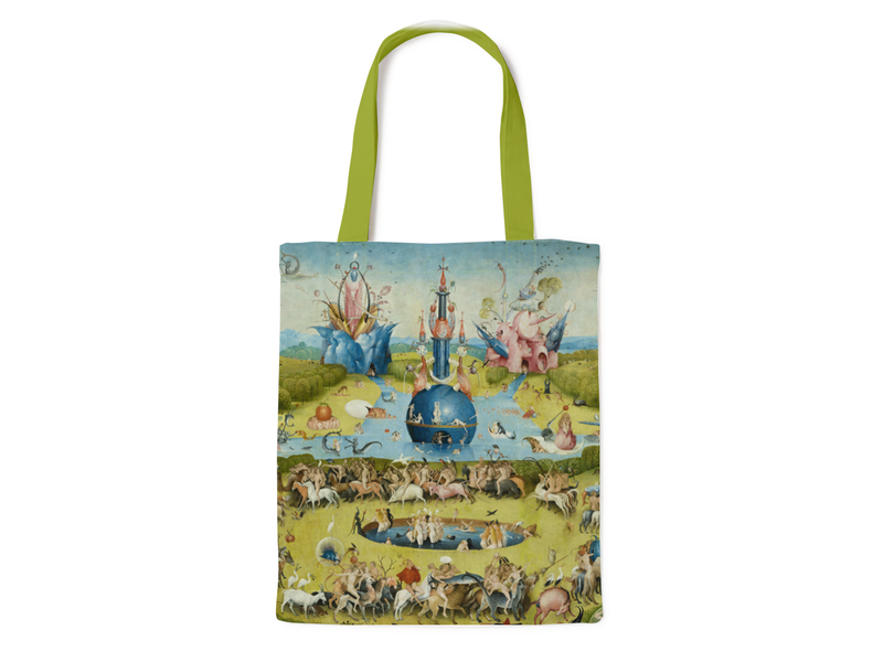 Baumwolltasche mit Futter,  J. Bosch, Garten der irdischen Freuden