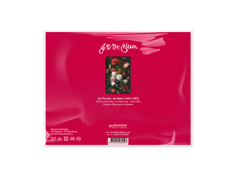 Mund Maske, Blumenstillleben, De Heem LF