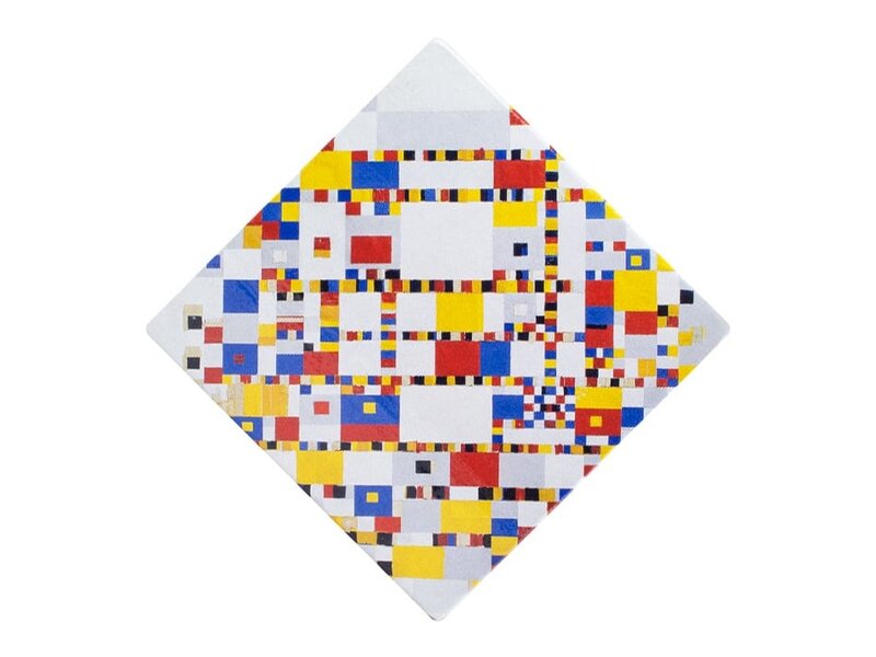 Masters-on-wood, Mondriaan, Victory Boogie Woogie