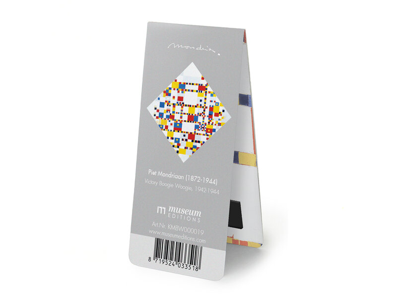 Magnetisches Lesezeichen, Mondrian - Victory Boogie Woogie
