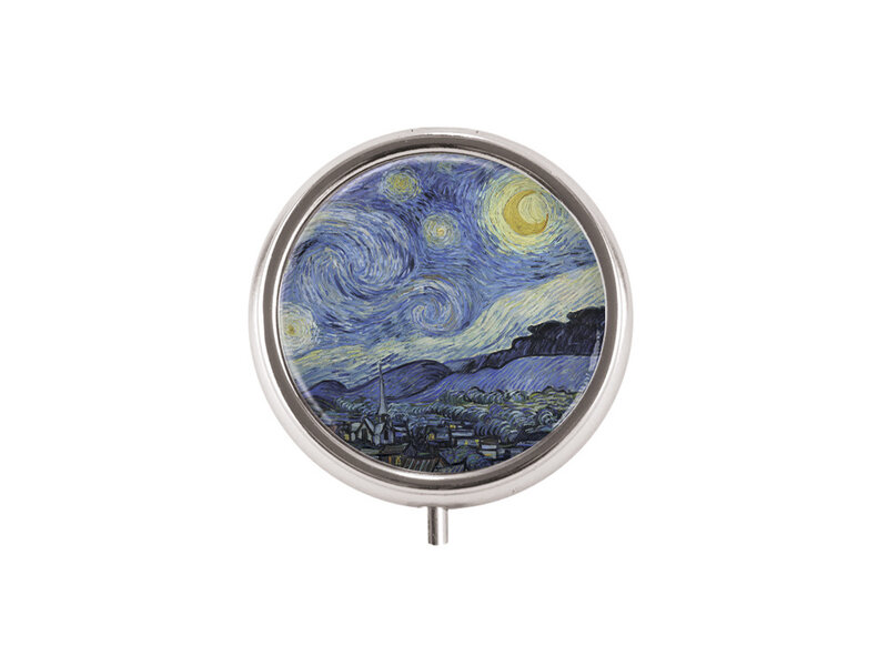 Pillendose,  Sternennacht, Vincent van Gogh