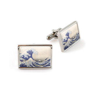 Manschettenknöpfe Hokusai, die große Welle