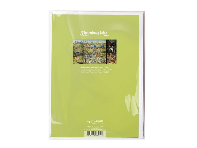 Double card with envelope , Jheronimus Bosch,