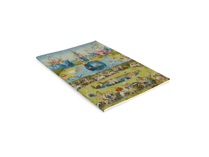 Schrift, A5,  Tuin der Lusten, Jheronimus Bosch