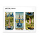 Lot de 3, marque-page magnétiques, Jheronimus Bosch