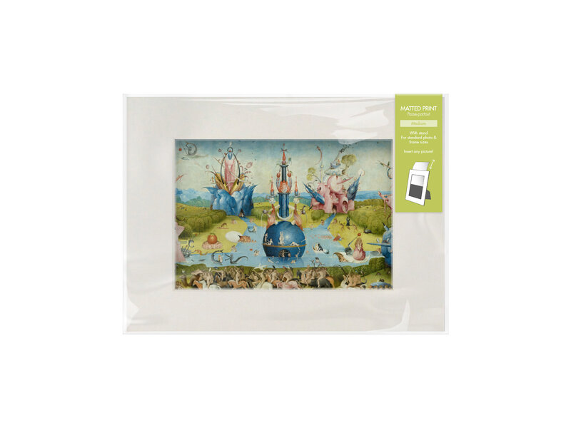 Passe-partout M,  40x18cm, Der Garten der Lüste, Hieronymus Bosch