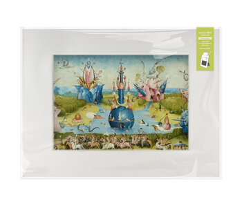 Matted print with reproduction, XL, J.Bosch, The Garden of Earthly Delights