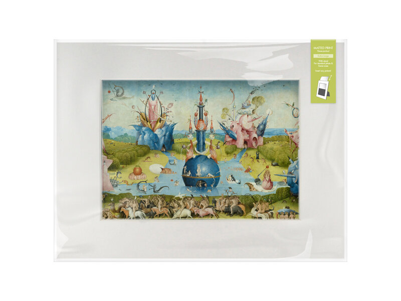 Passe-partout, L, 40 x 30 cm,  Le Jardin des délices, Hieronymus Bosch