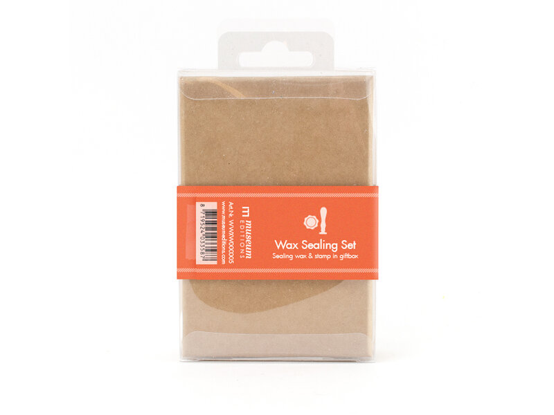 Wax sealing set, Lily stamp
