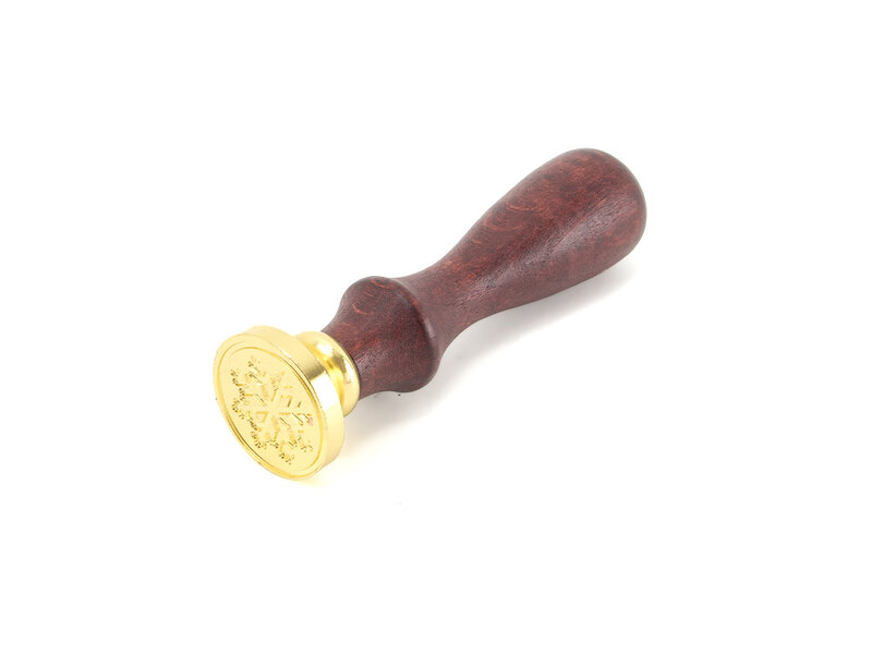 Wachsversiegelungsset, Schneeflockenstempel