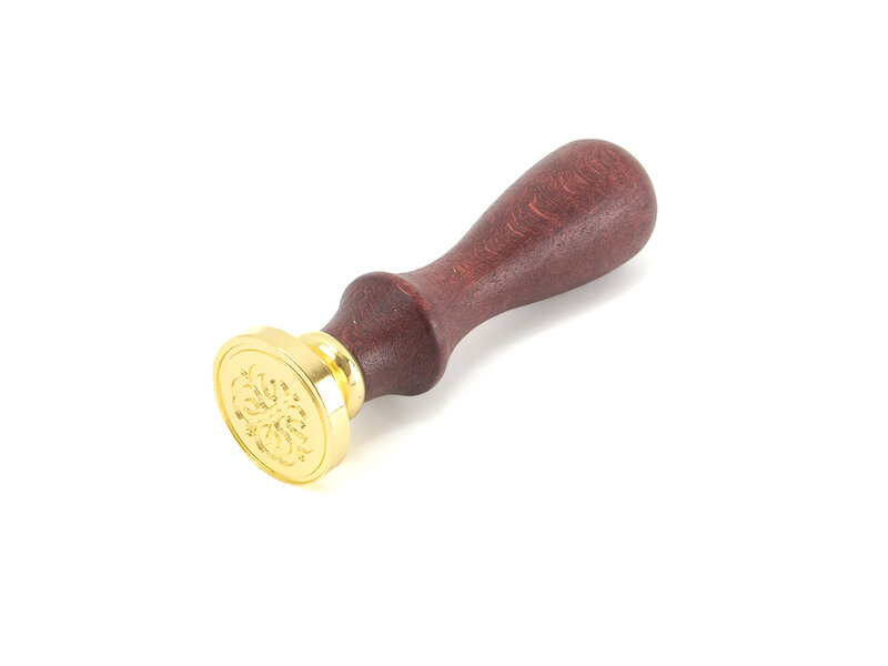 Set de cire à cacheter, Tampon "Croix"