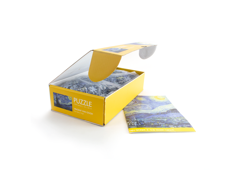 Puzzle, 1000 Teile, Sternennacht, Vincent van Gogh