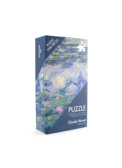 Jigsaw Puzzle, 1000 pieces, Monet Water Lilies