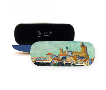 Spectacle Case, View of Saintes-Maries-de-la-Mer, Van Gogh