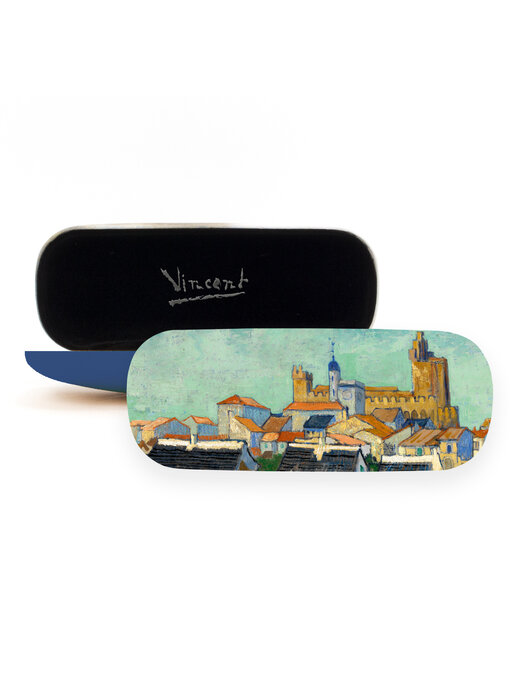 Spectacle Case, View of Saintes-Maries-de-la-Mer, Van Gogh