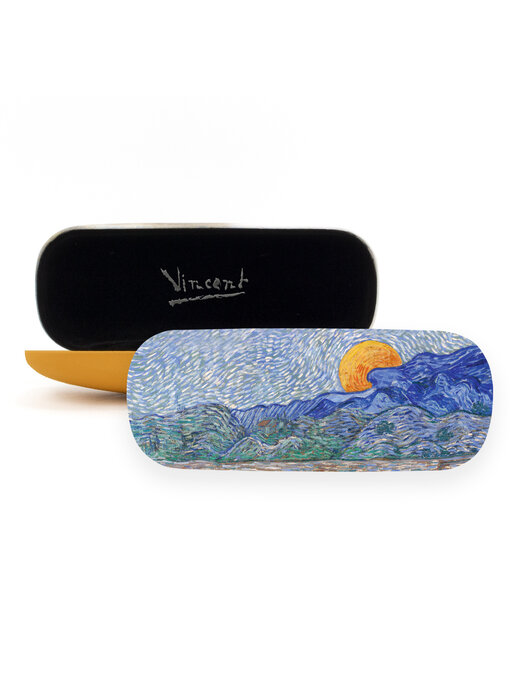 Brillenetui, Landschaft mit Weizengarben, Van Gogh