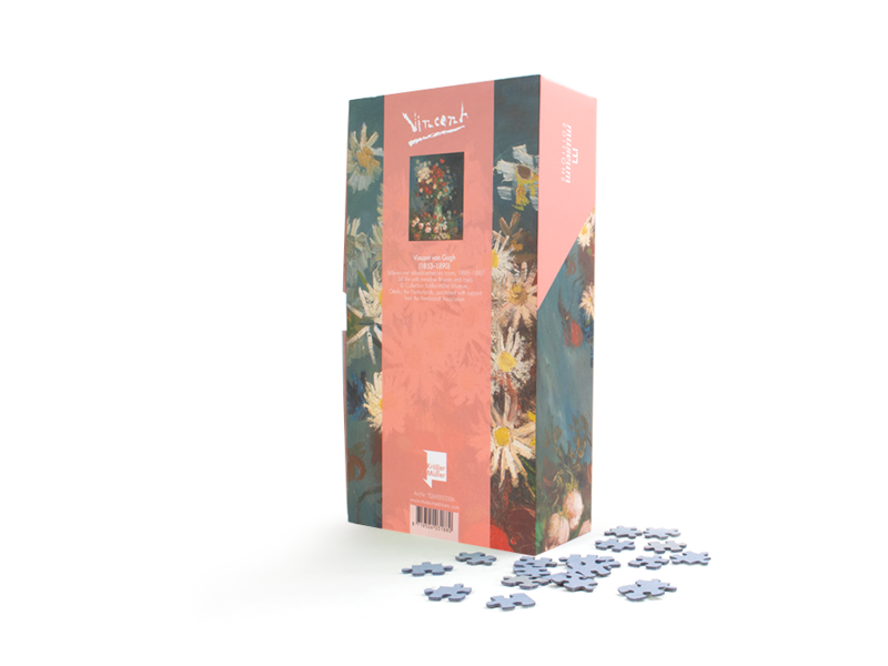 Jigsaw Puzzle, 1000 pieces, Van Gogh, Vase with Flowers