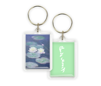 Keyring, Monet, Waterlilies, Effet du soir
