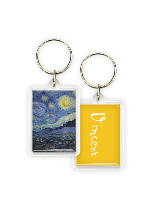Sleutelhanger, Sterrennacht, Vincent van Gogh