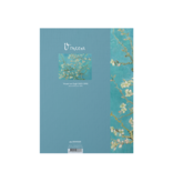 Softcover kunst schetsboek,,  Vincent van Gogh,  Amandelbloesem
