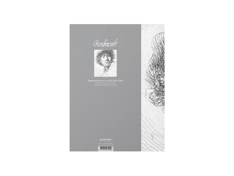 Künstlerjournal, Rembrandt, neugieriges Gesicht