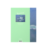 Softcover kunst schetsboek, Monet, Waterlelies in avondlicht