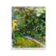 Lens cloth, 15x18 cm, Garden in Saint-Remy, Vincent van Gogh