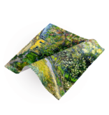 Paño de gafas, Jardín en Saint-Remy, Vincent van Gogh Paño de gafas, Jardín en Saint-Remy, Vincent van Gogh