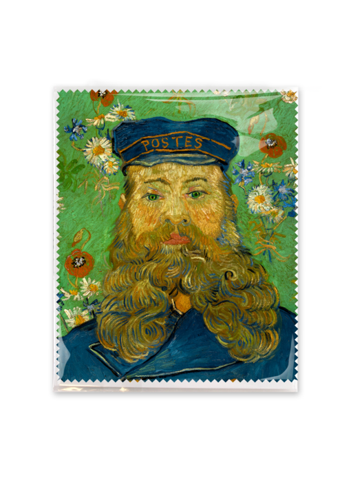 Brillenputztuch ,15x18 cm Porträt von Joseph Roulin, Van Gogh
