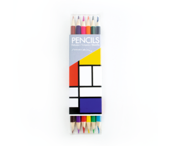 Satz Buntstifte, Mondriaan