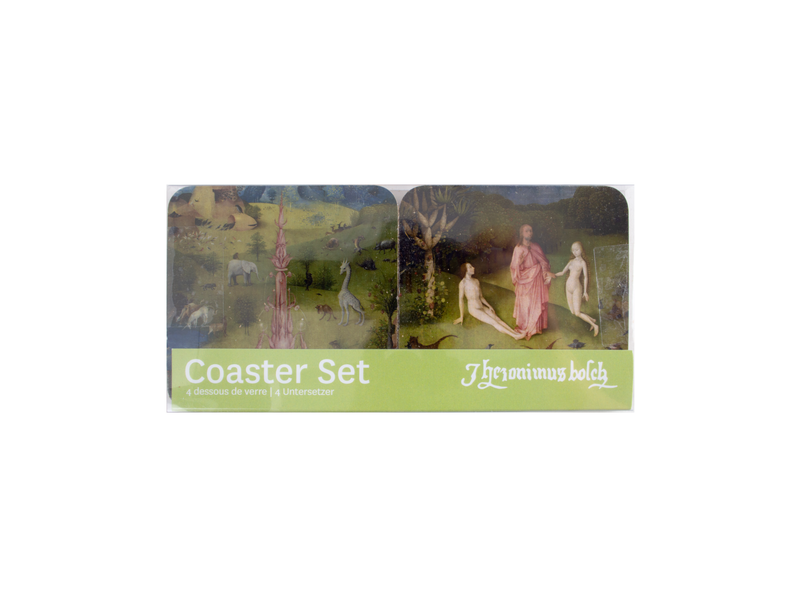 Onderzetters, set van 4 , J. Bosch, Tuin der Lusten