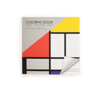 Colouring notebook, Mondriaan