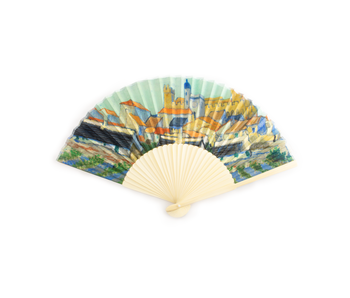 Fan , View of Saintes-Maries-de-la-Mer, Van Gogh