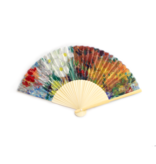 hand waaier,  Bloemen in een blauwe vaas, Vincent van Gogh hand waaier,  Bloemen in een blauwe vaas, Vincent van Gogh