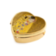 Pilulier en forme de coeur, Klimt, le baiser