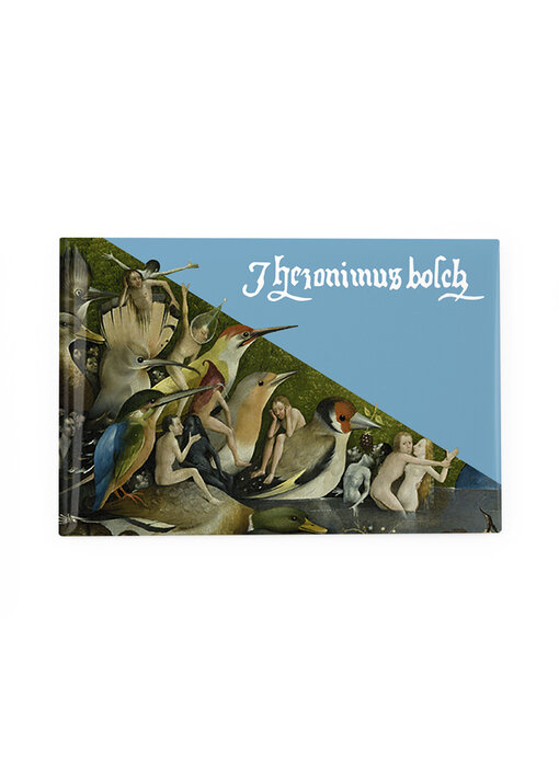 Kühlschrankmagnet,  Der Garten der Lüste, Jheronimus Bosch Vögel