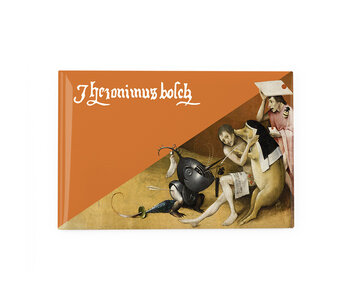 Kühlschrankmagnet,  Der Garten der Lüste, Jheronimus Bosch Schwein