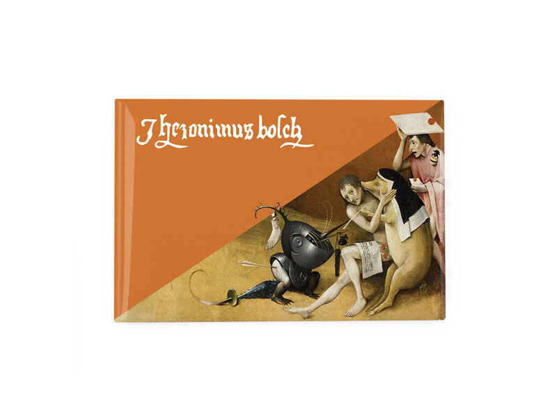 Kühlschrank magnet,  Der Garten der Lüste, Jheronimus Bosch Schwein