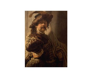 Cahier d'artiste, Rembrandt, le porte-drapeau