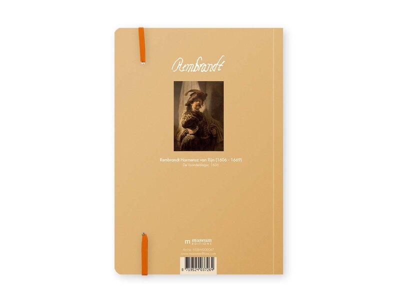 Softcover Book, A5, Rembrandt, The Standard Bearer