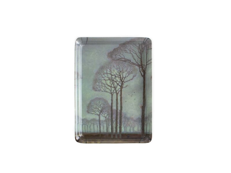 Serving Tray, Mini , Jan Mankes, Row of trees