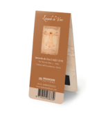 Magnetic Bookmark, Leonardo da Vinci,  Vitruvian Man Magnetic Bookmark, Leonardo da Vinci,  Vitruvian Man