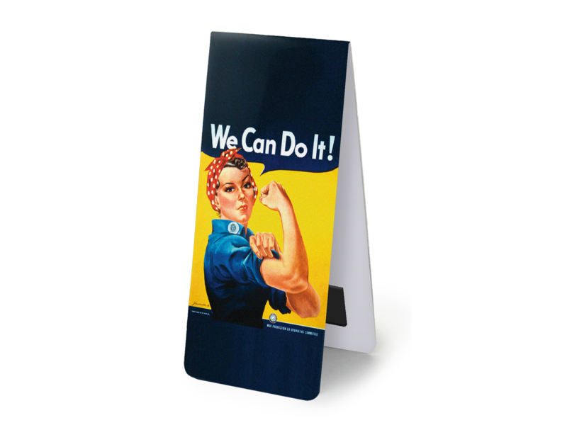 Marque-page magnétique, We can do it