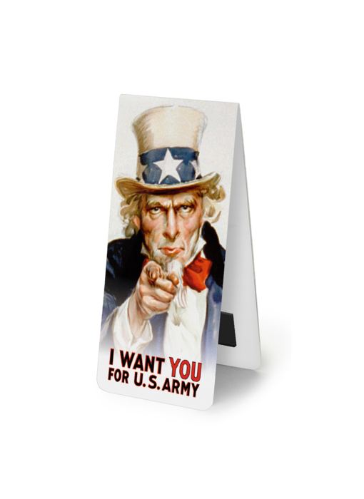 Magnetische Boekenlegger, I want you