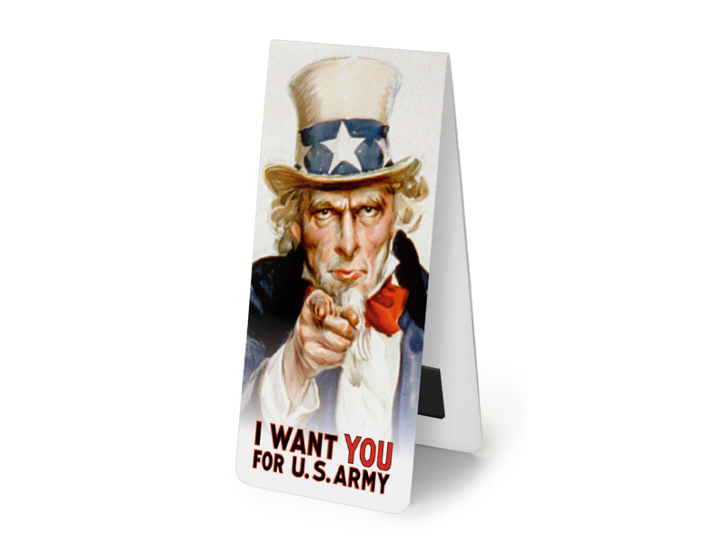Magnetische Boekenlegger,  I want you