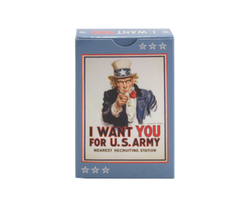Jugando a las cartas, World War II, I want you