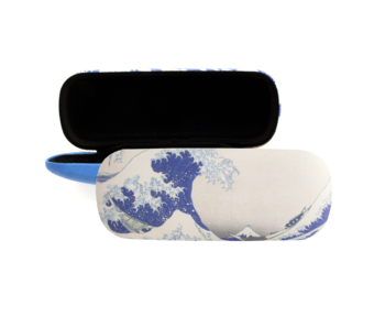 Spectacle case , Hokusai, Great Wave