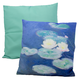 Cushion cover, 45x45 cm,  Monet, Waterlilies, Effet du soir