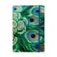 Cuaderno de tapa blanda, A5, plumas de pavo real