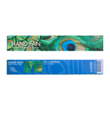 hand waaier, Pauwen veren